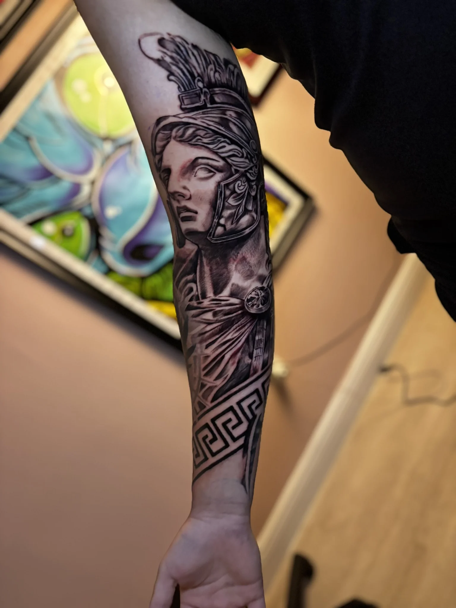 Black and Gray Tattoo